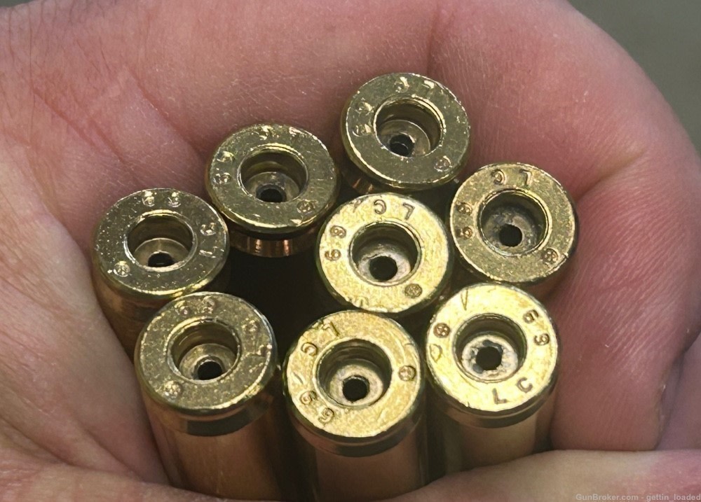 Lake City 7.62 NATO 308 Brass 1969 Vintage Cleaned Deprimed-img-1