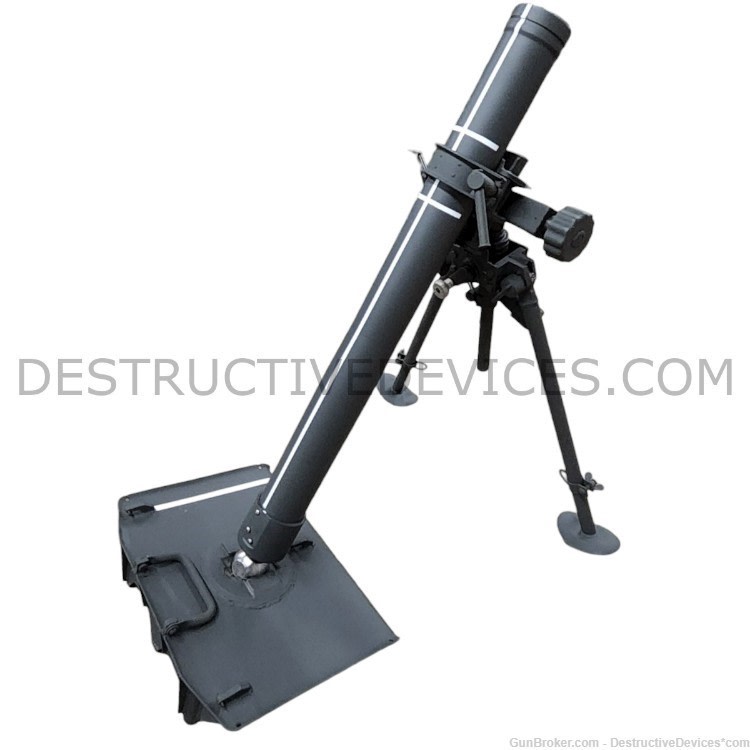 German WWII 81mm Granatwerfer Model of 1934 Mortar Kit (GrW-34)-img-4