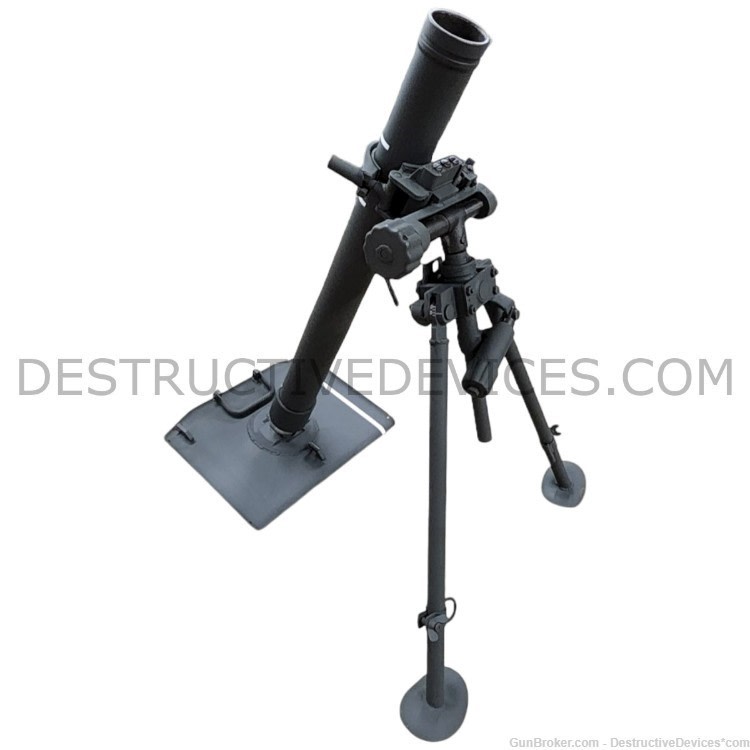 German WWII 81mm Granatwerfer Model of 1934 Mortar Kit (GrW-34)-img-5
