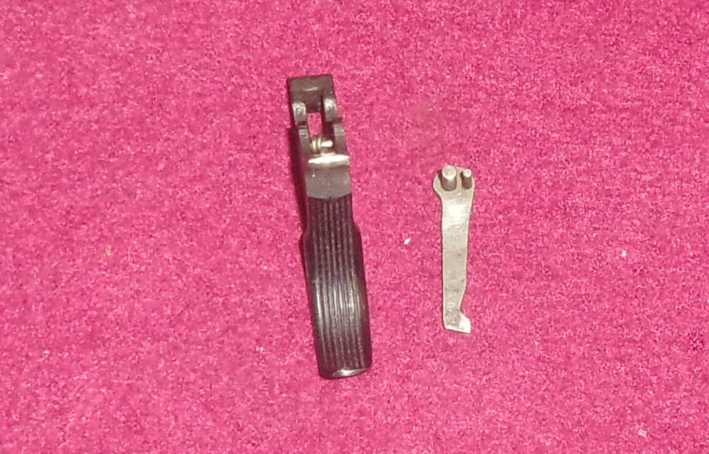 ROSSI 68 38 SPECIAL SERRATED TARGET TRIGGER & 2 PIN HAND ASSEMBLY (BLUE)-img-2