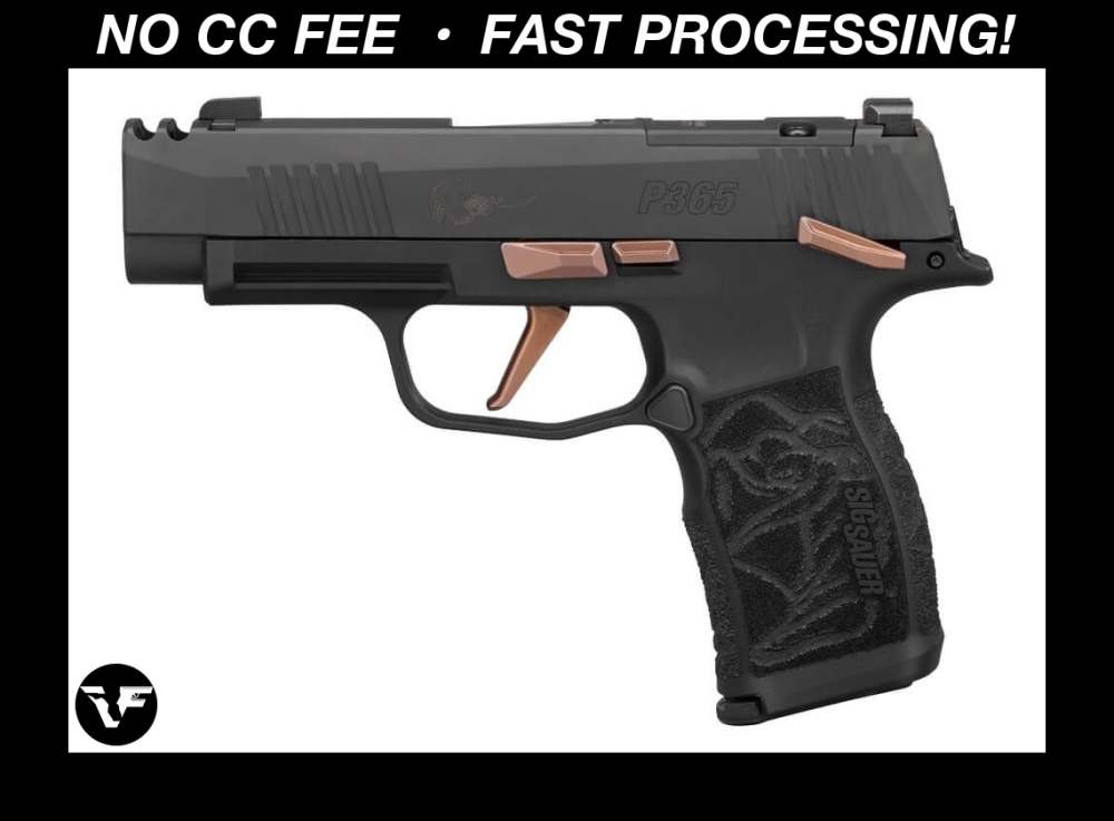 SIG SAUER P365 Rose XL Comp 9mm Includes Pistol Safe - 2 Mags - 10rd - NEW-img-0