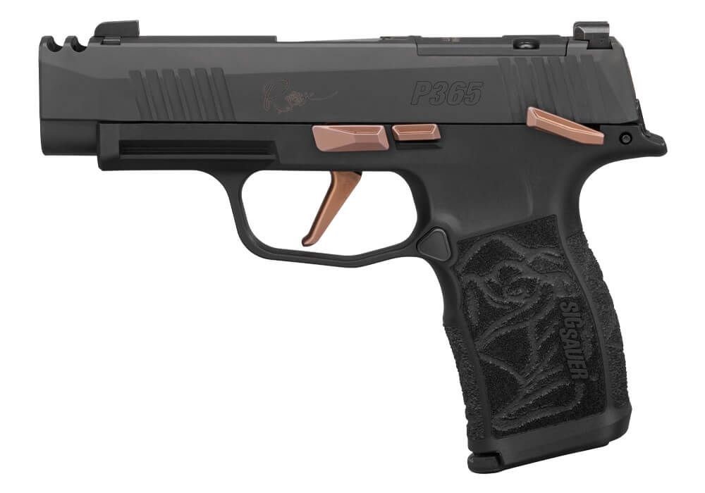 SIG SAUER P365 Rose XL Comp 9mm Includes Pistol Safe - 2 Mags - 10rd - NEW-img-1