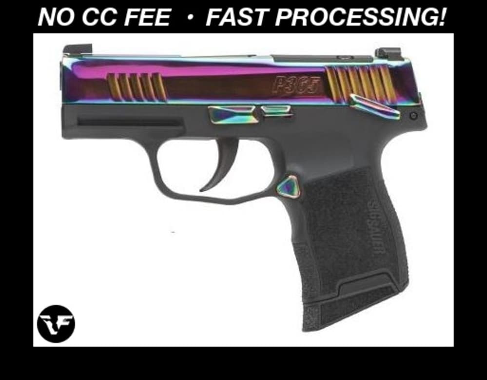 SIG SAUER P365 Rainbow TI 380 ACP Optics Ready - 2 Mags - 10rd - NEW-img-0
