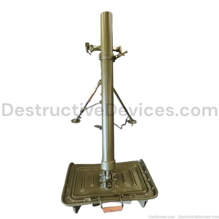 WW2 82mm Brandt Style M27-31 Mortar Kit-img-5