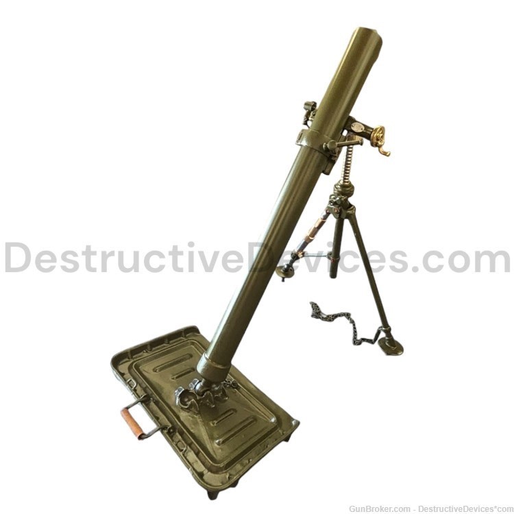 WW2 82mm Brandt Style M27-31 Mortar Kit-img-4