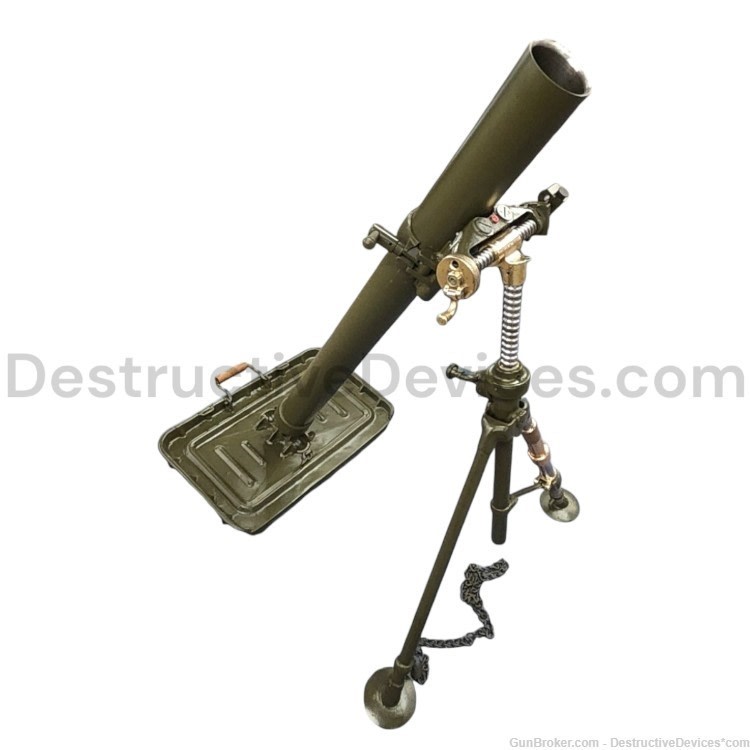 WW2 82mm Brandt Style M27-31 Mortar Kit-img-2