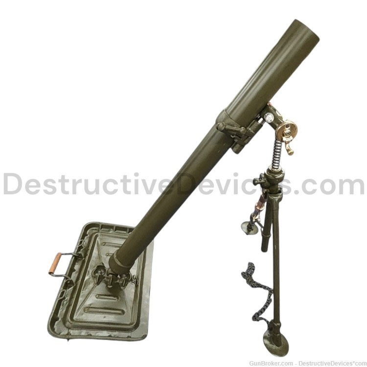WW2 82mm Brandt Style M27-31 Mortar Kit-img-3