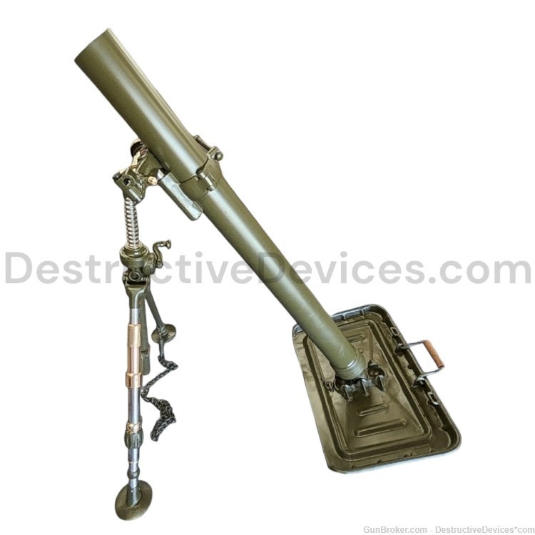WW2 82mm Brandt Style M27-31 Mortar Kit-img-7