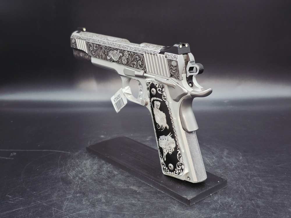 Engraved Life's A Gamble KIMBER .45 1911 LW Bundle DK Customs Penny Auction-img-20