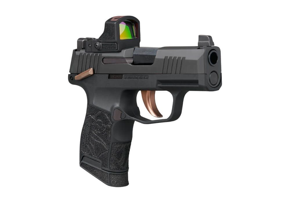 Sig Sauer P365 Rose Kit Micro Compact 380 ACP Pistol 3.10 Black Nitron 365--img-4