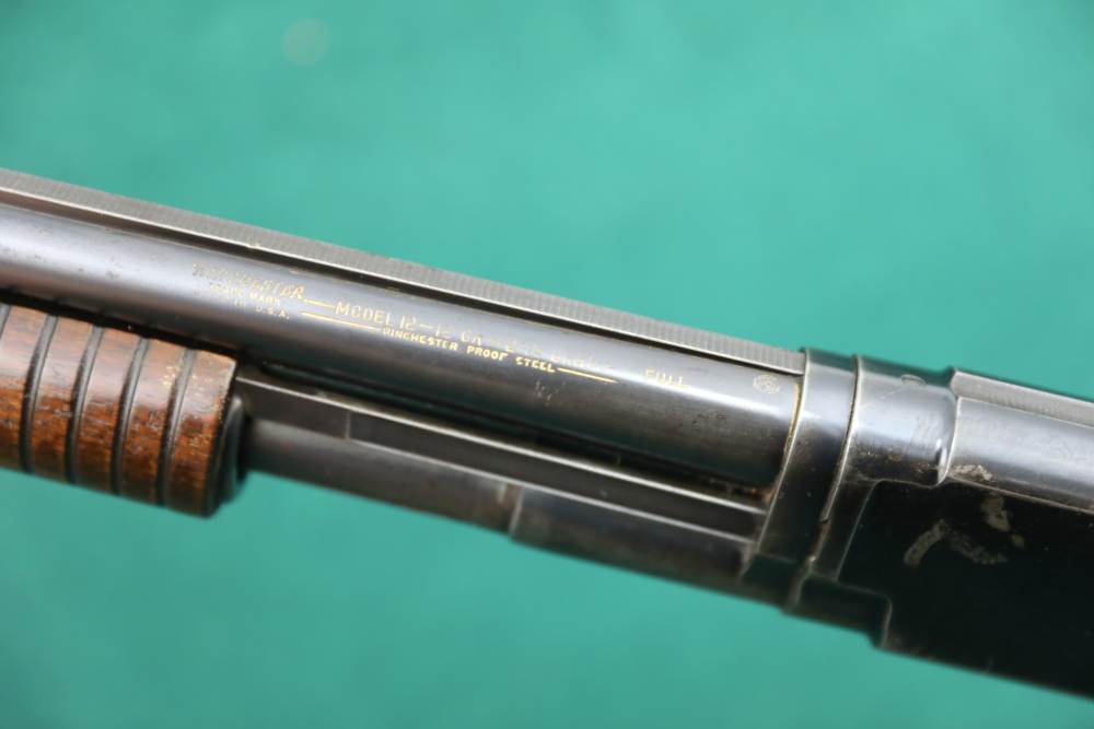 B9818 Winchester model 12 12ga solid rib 1956 30"-img-5