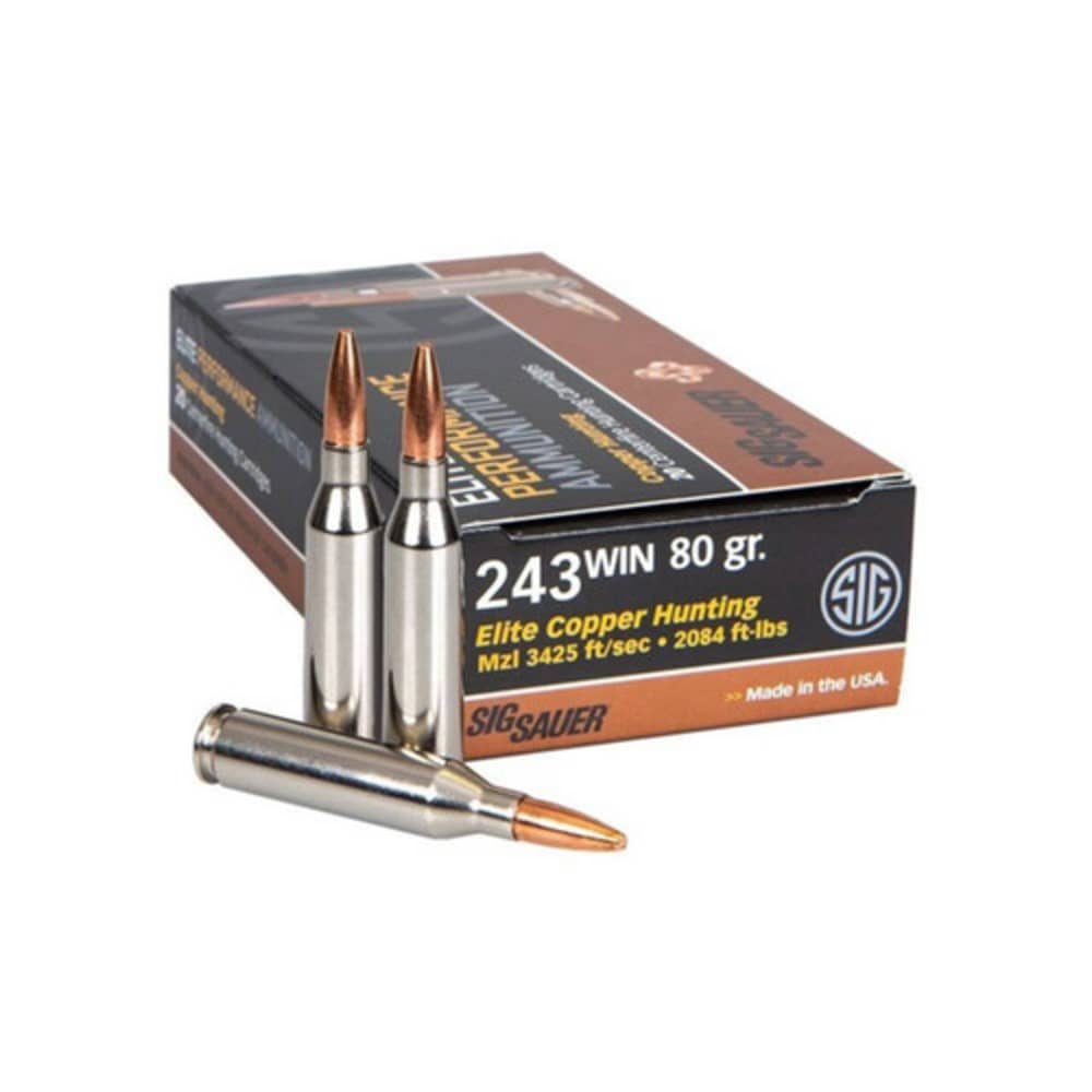 SIG Sauer Elite Hunting .243 Win 80 Grain 20rd-img-0