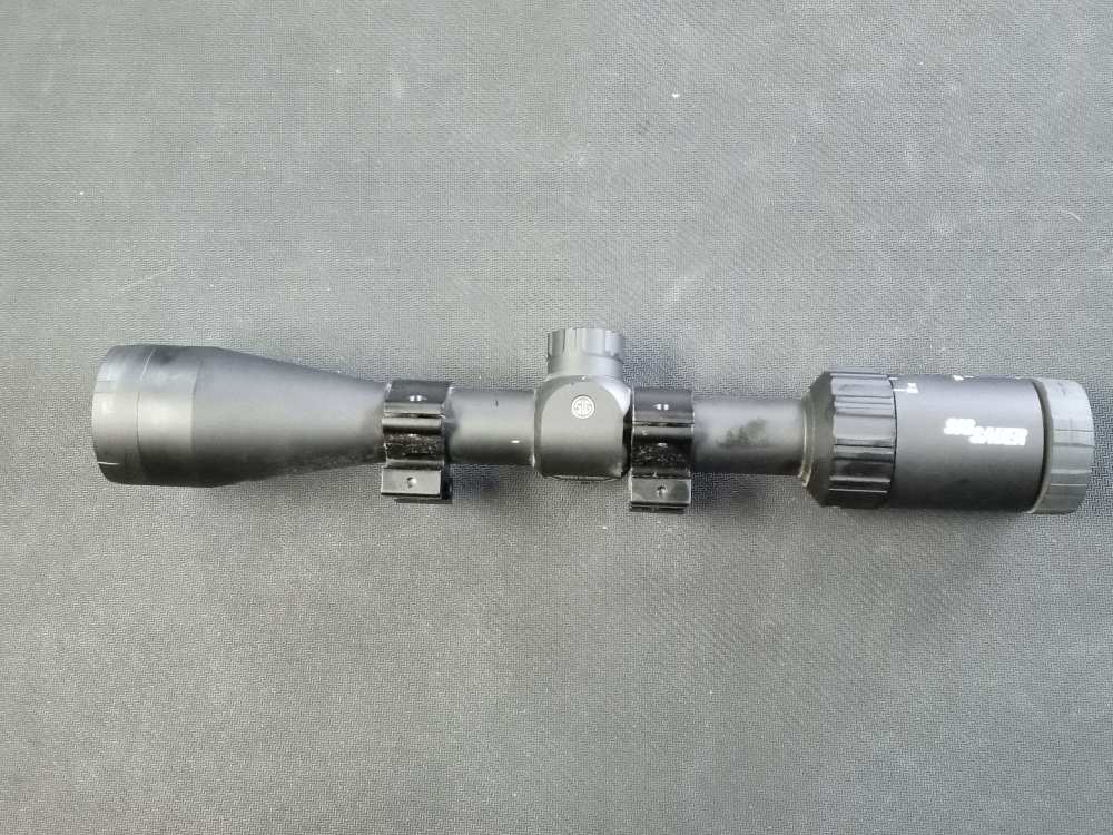 SIG SAUER Whiskey3 3-9x40mm Rifle Scope 1 inch Tube, Second Focal Plane-img-2