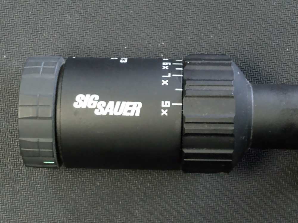 SIG SAUER Whiskey3 3-9x40mm Rifle Scope 1 inch Tube, Second Focal Plane-img-4
