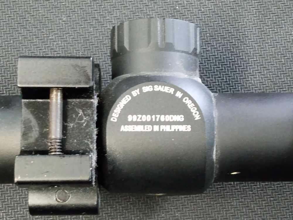 SIG SAUER Whiskey3 3-9x40mm Rifle Scope 1 inch Tube, Second Focal Plane-img-7