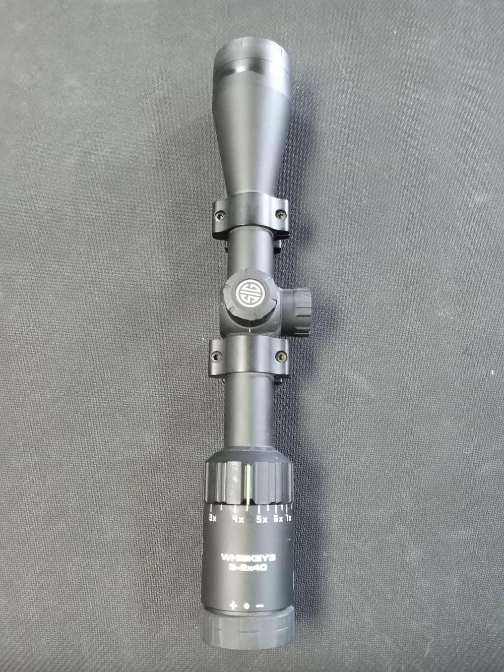 SIG SAUER Whiskey3 3-9x40mm Rifle Scope 1 inch Tube, Second Focal Plane-img-0