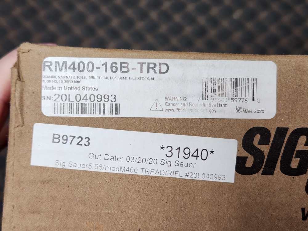 Sig Sauer RM40016BTRD M400 Tread 5.56 NATO 30+1 16" Stainless Barrel-img-17