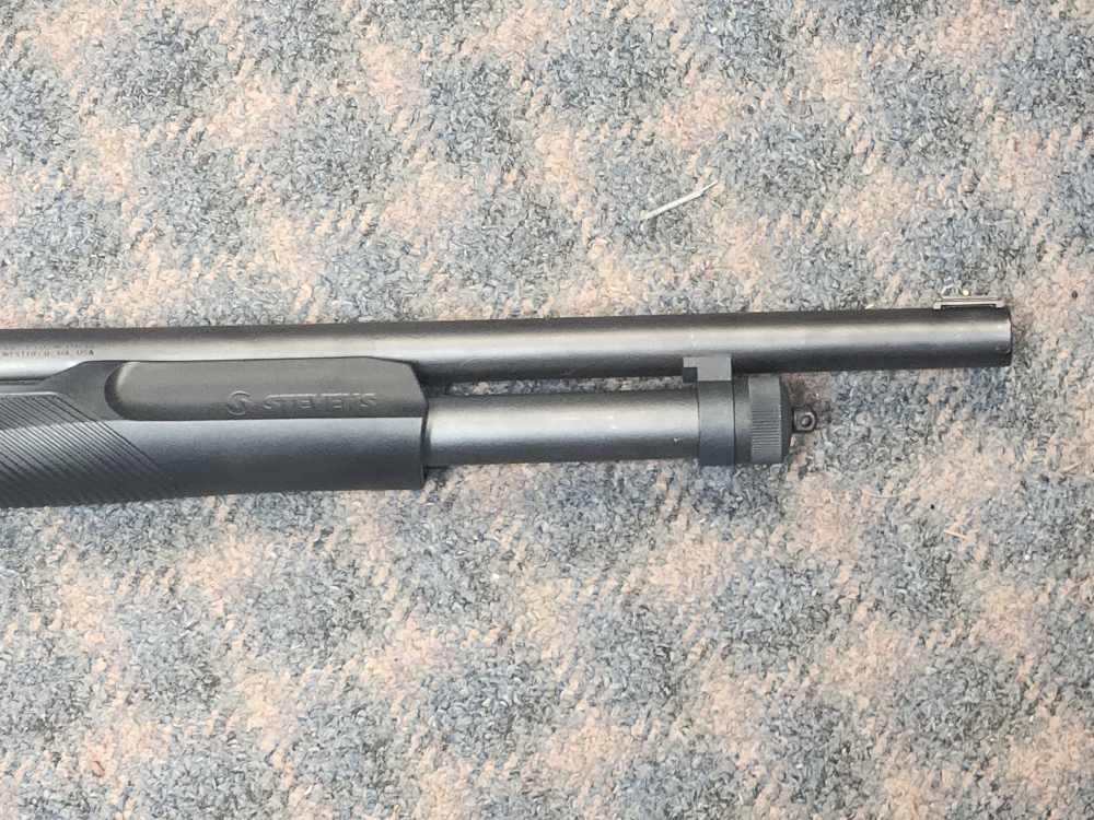 Stevens 19485 320 Security Full Size 12 Gauge Pump 3" 5+1 18.50" Matte Blac-img-6