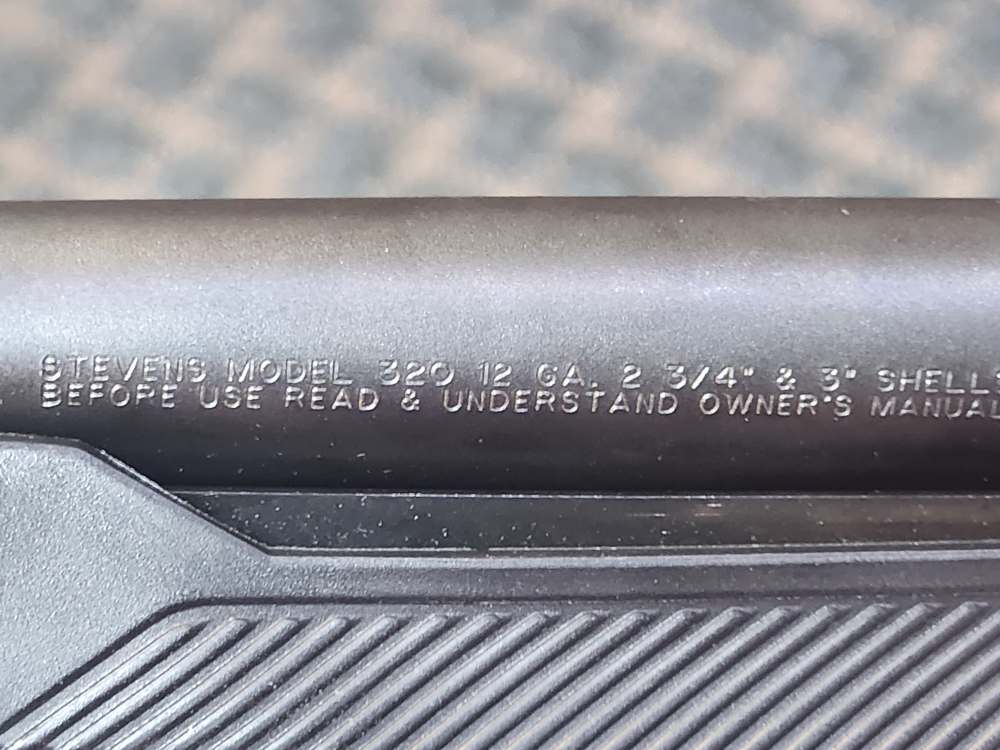 Stevens 19485 320 Security Full Size 12 Gauge Pump 3" 5+1 18.50" Matte Blac-img-14
