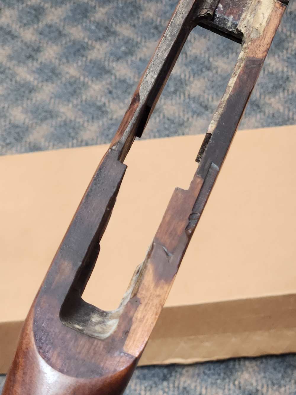 M14SA Rifle Original Wood Stock in orgional box-img-11