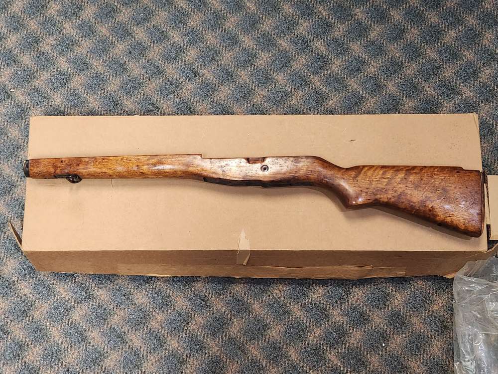 M14SA Rifle Original Wood Stock in orgional box-img-1