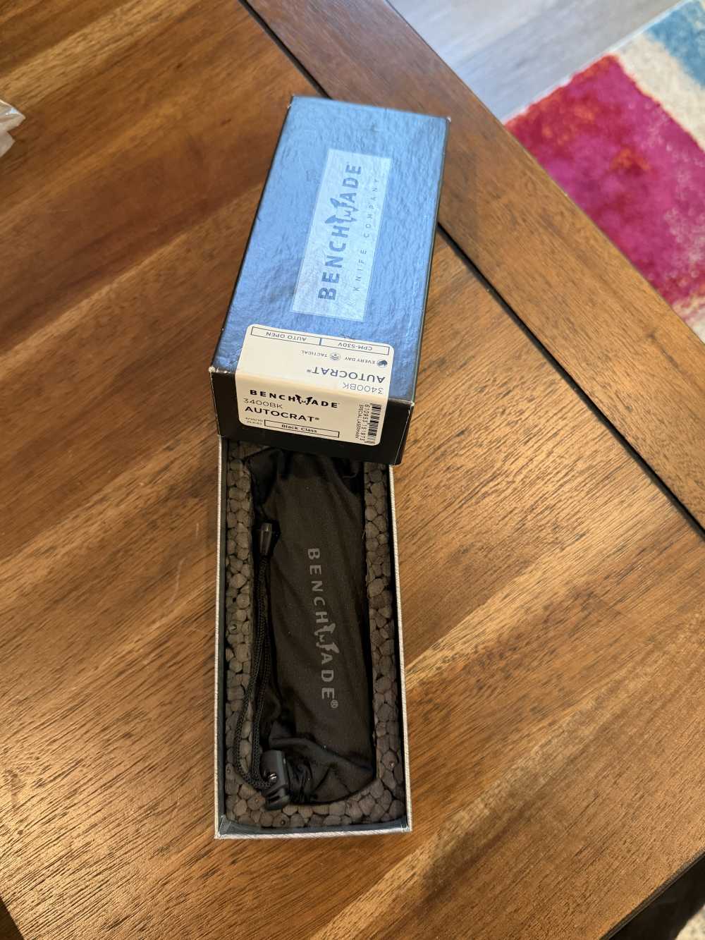 Benchmade Autocrat 3400BK automatic OTF knife-img-3