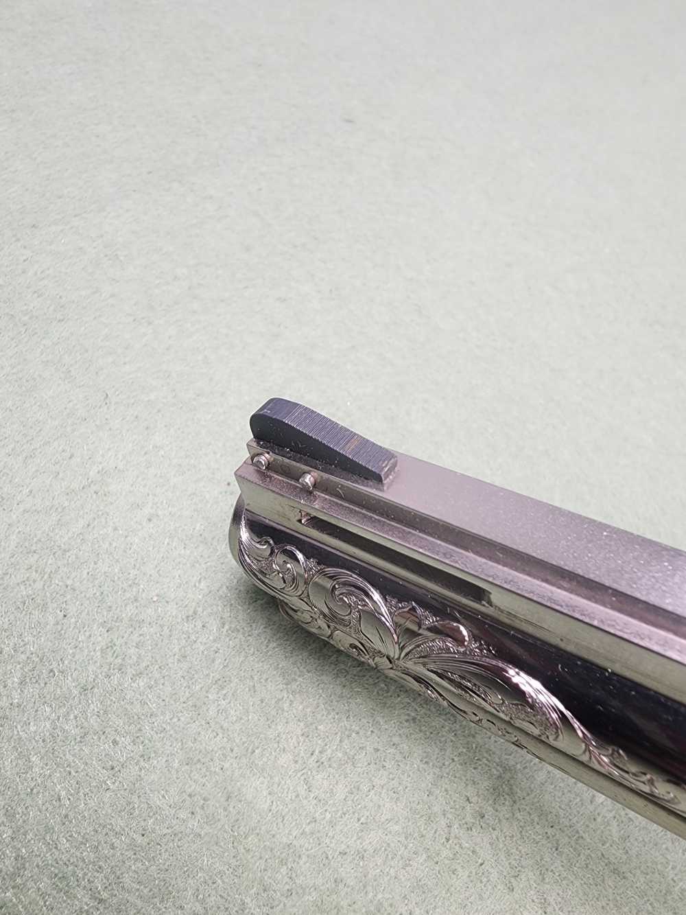 1981 Colt Python .357 Mag 6" Nickel Engraved Extra Grips K72910-img-39