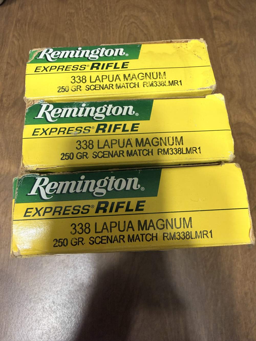 Remington Express Rifle 338 Lapua 250 grain Scenar Match Cartridges-img-1