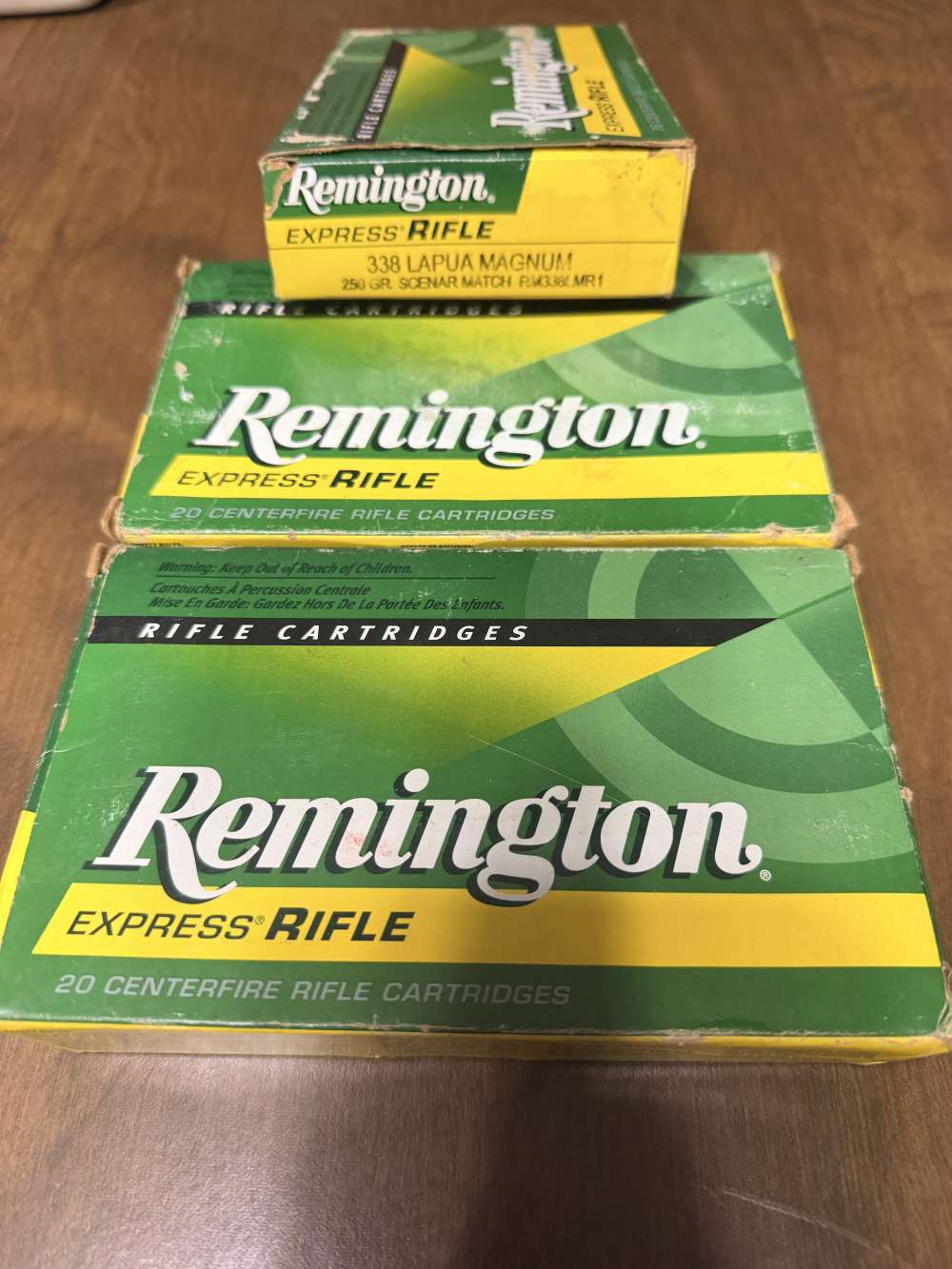 Remington Express Rifle 338 Lapua 250 grain Scenar Match Cartridges-img-0