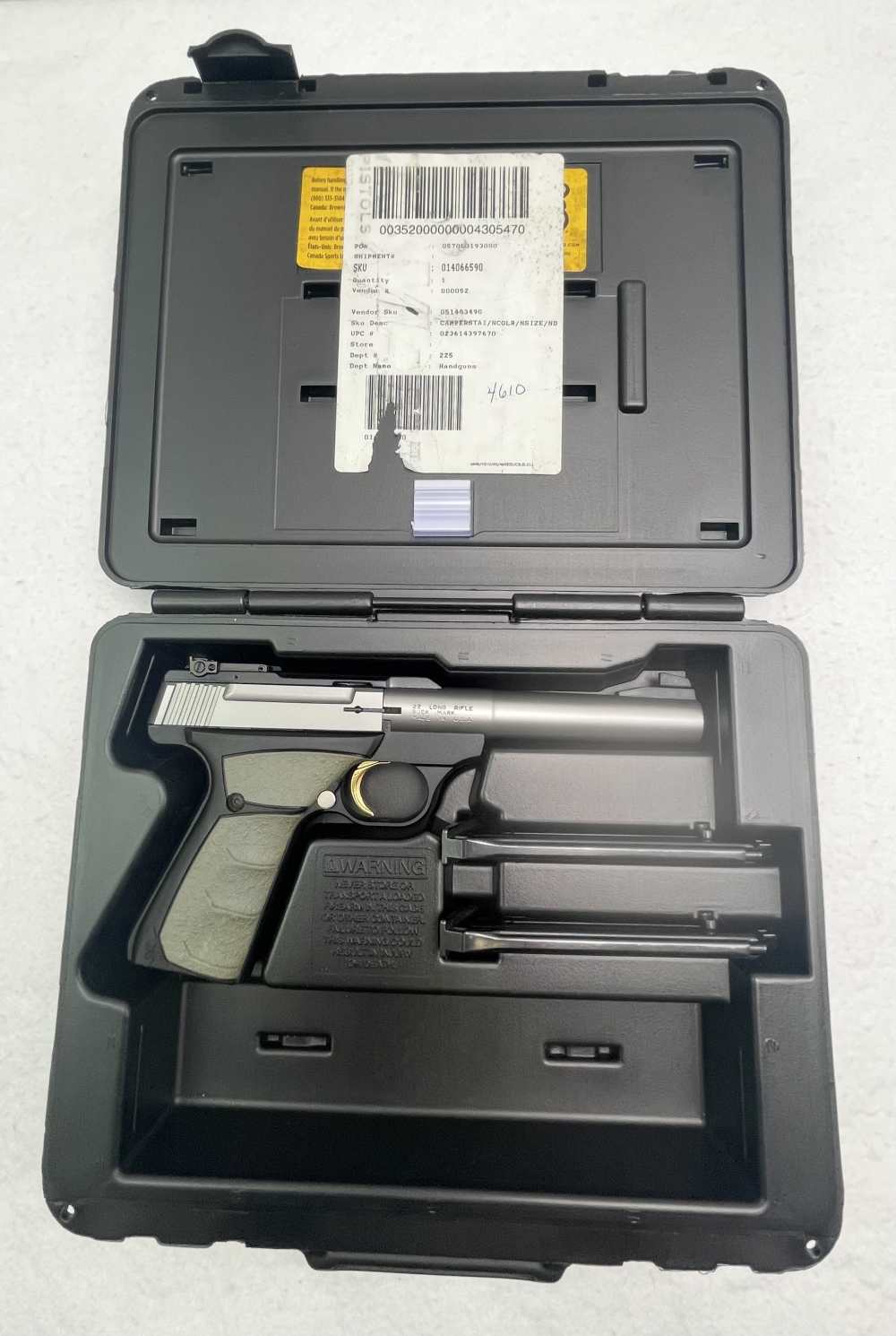 Browning Buck Mark .22lr semi auto pistol -img-0