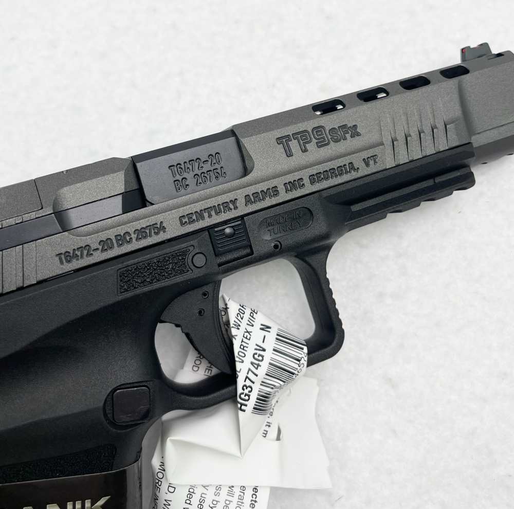 Canik TP9SFX 9mm semi auto pistol LNIB! Vortex -img-7