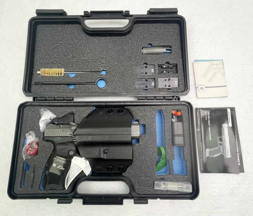 Canik TP9SFX 9mm semi auto pistol LNIB! Vortex -img-0