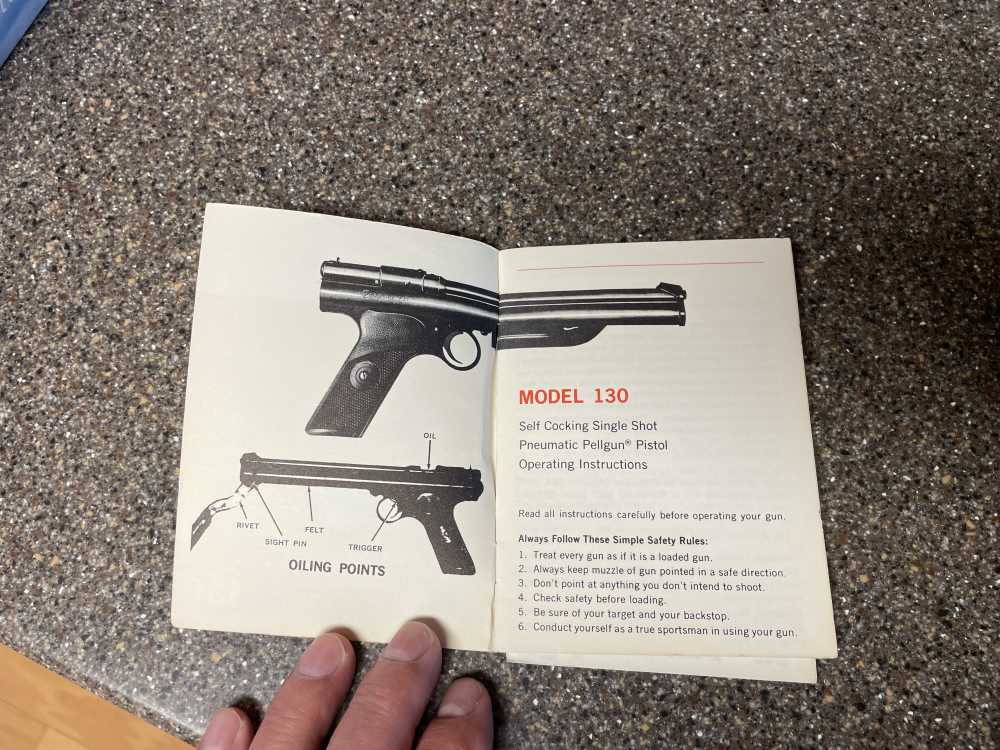 CROSMAN 130 MANUAL N.O.S-img-1
