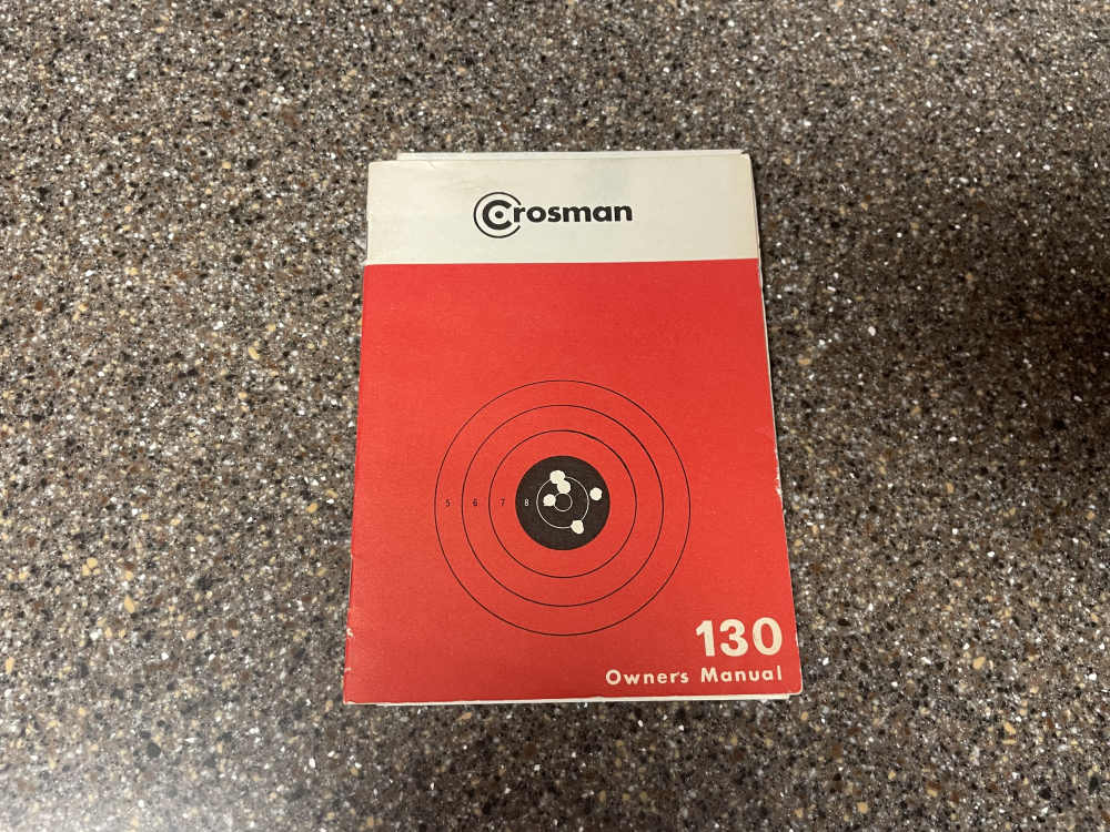 CROSMAN 130 MANUAL N.O.S-img-0