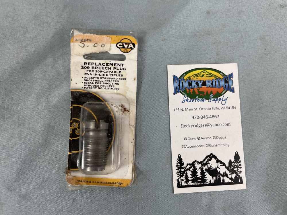 CVA Replacement 209 Breech Plug Inline Muzzleloaders-img-0
