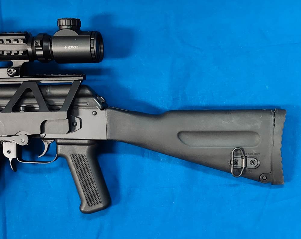 RILEY DEFENSE AK-47 7.62x39 16.75" TRI-RAIL 4-12x50 SCOPE, EXC COND-img-5