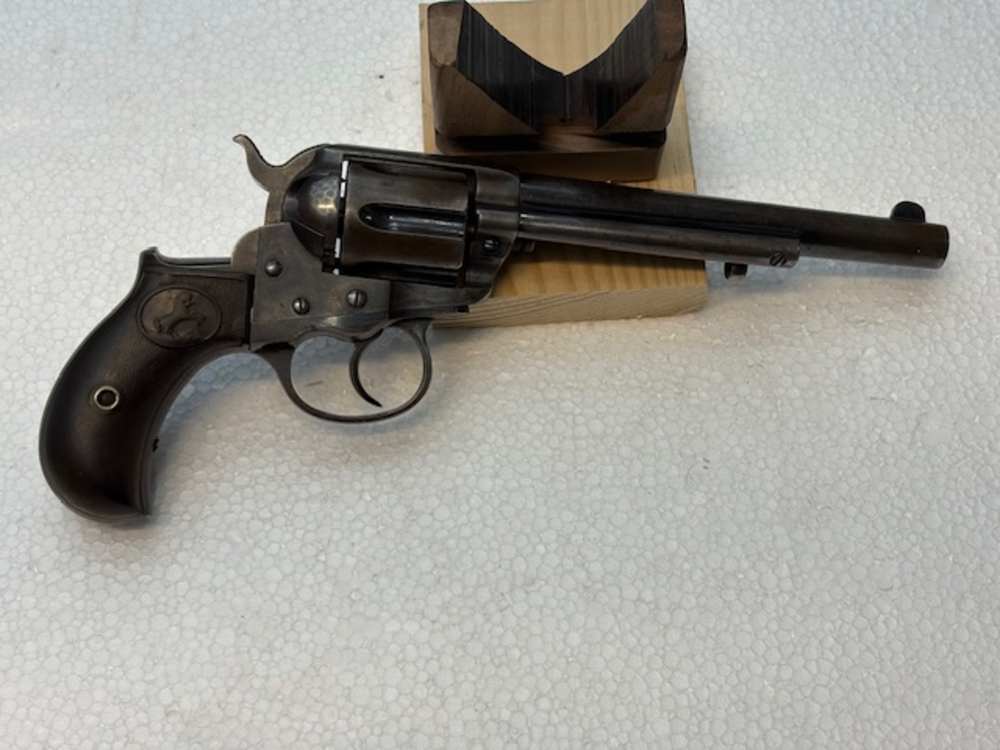 Colt Thunderer .41 Long Colt 6" barrel blue with box of ammo-img-0