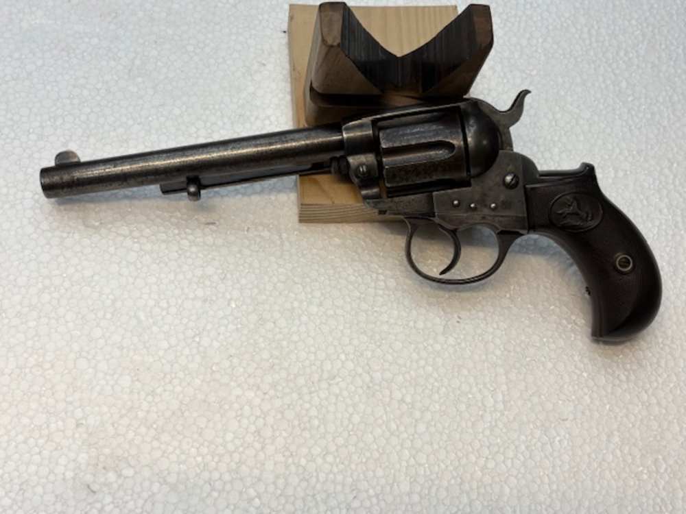 Colt Thunderer .41 Long Colt 6" barrel blue with box of ammo-img-1