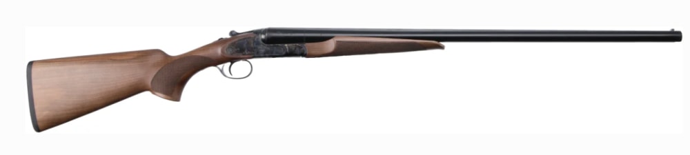 CZ-USA Huglu CZ Sharp-Tail 12 ga 28" 06401 SxS Black Hard Chrome / Walnut-img-0