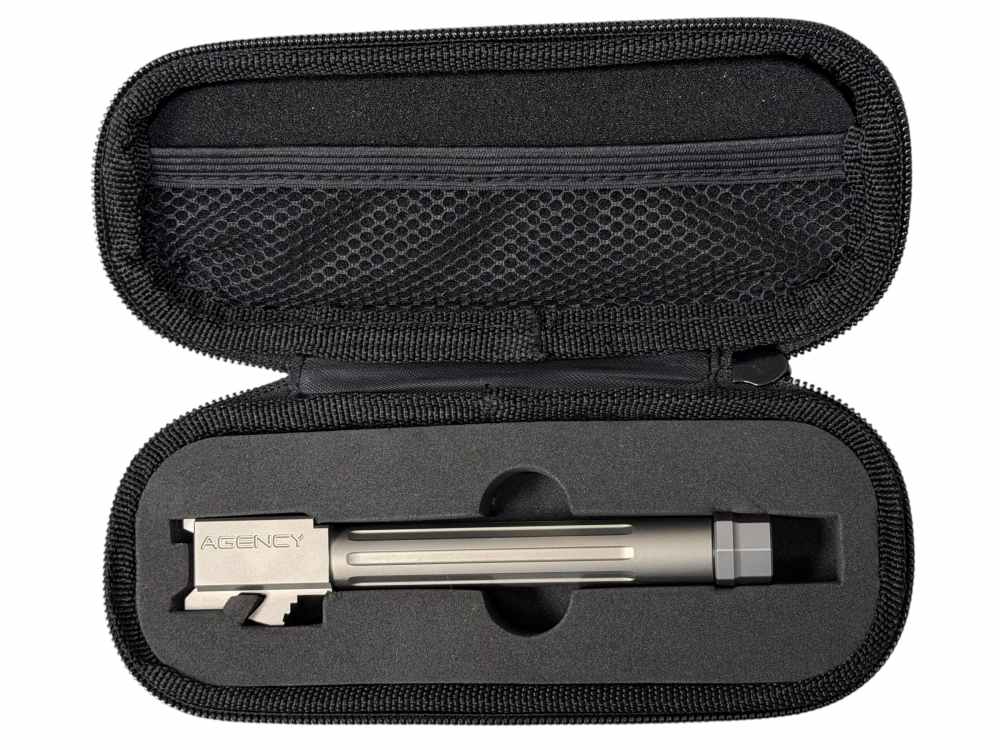 AGENCY ARMS MID LINE GLOCK G17 GEN 5 THREADED/FLUTED Stainless Steel-img-0