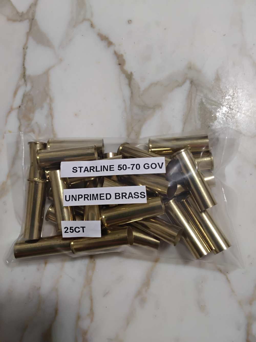 Starline 50-70 Gov Unprimed Brass 25ct-img-0