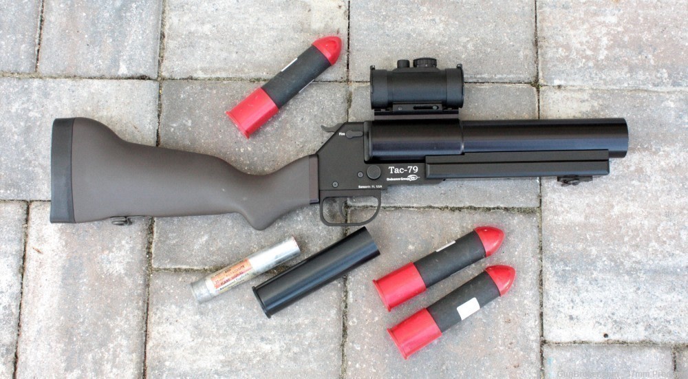Tac-m79 Fiberglas stocked 37mm Top Break Launcher 12" Barrel-img-2