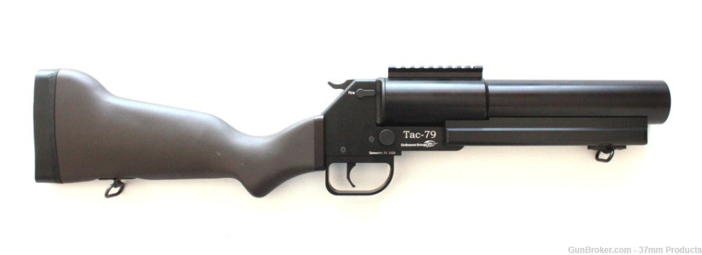 Tac-m79 Fiberglas stocked 37mm Top Break Launcher 12" Barrel-img-0