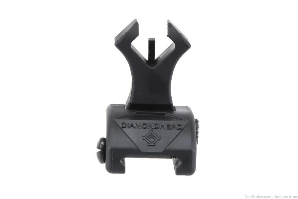 Diamondhead Diamond  NiteBrite AR-15 Folding Sights Set Backup Quick deploy-img-2