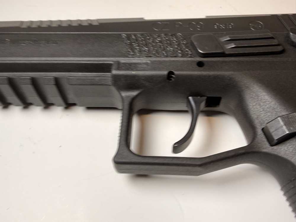 CZ P-09 Full Size 9mm DA/SA Omega Trigger Black Poly Case Handgun P09 LNIB-img-9
