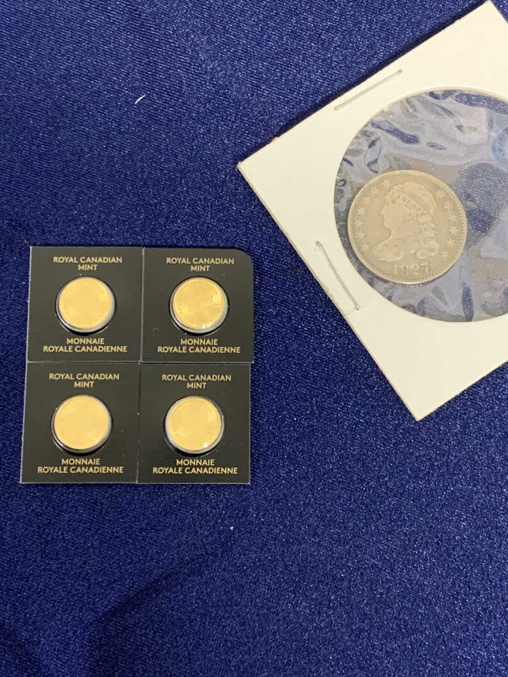Royal Canadian Mint 2021 1g .9999 fine gold round sealed - 4 rounds -img-4