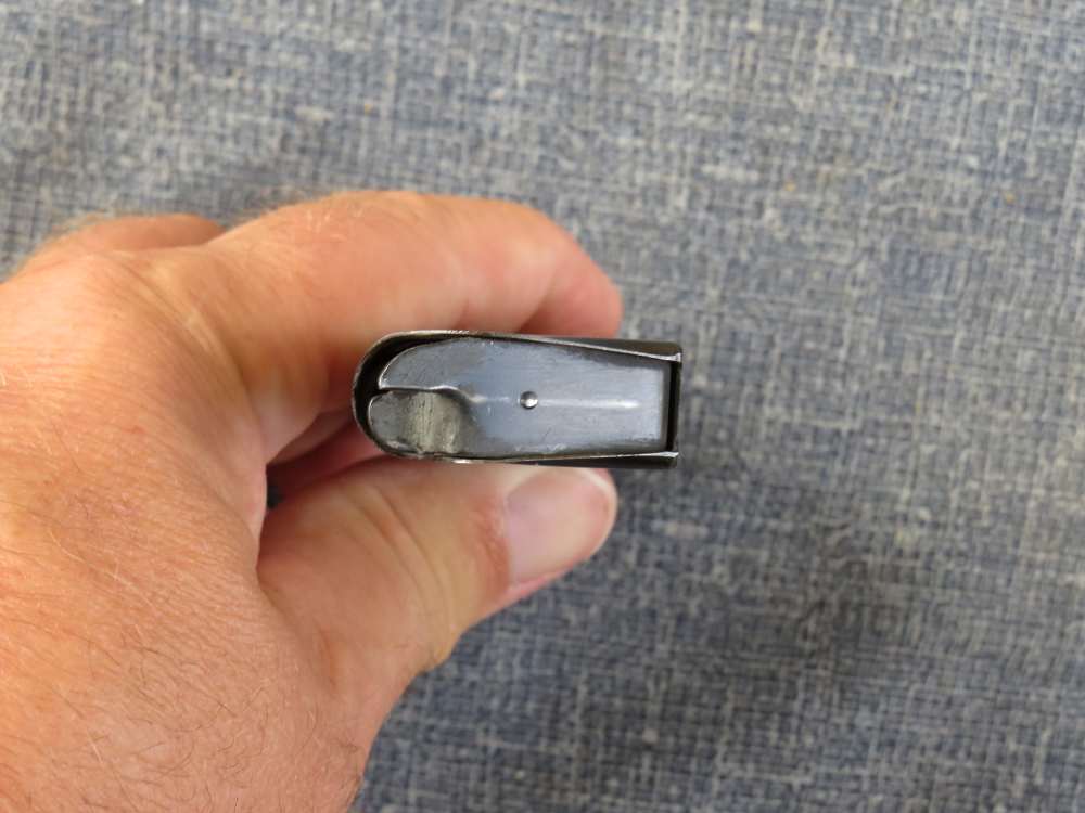 WWI 1911 TWO 2 TONE 45 7 RD MAGAZINE w PACHMAYR BASE VERY GOOD WORKING COND-img-10