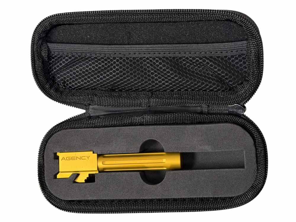 AGENCY ARMS Mid Line Glock 19 Compatible Fluted Titanium Nitride-img-0