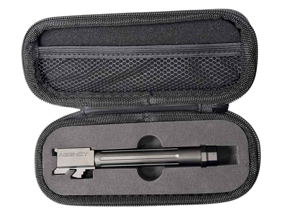 AGENCY ARMS Mid Line Glock 17 Gen 5 Compatible Threaded/Fluted DLC-img-0