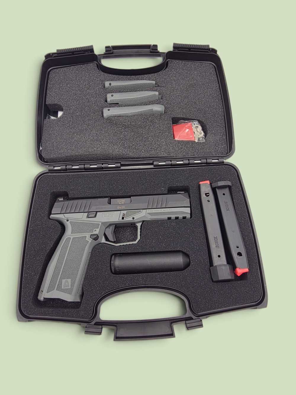 AREX Delta L OR Gray Gen2 9mm  4.5" Optic Ready-img-3